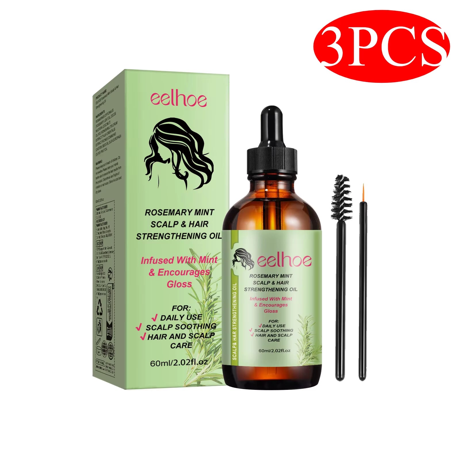 Rosemary Hair Care Oil for growth and prosperity